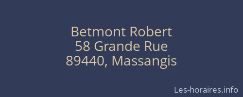 Betmont Robert