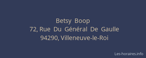 Betsy  Boop