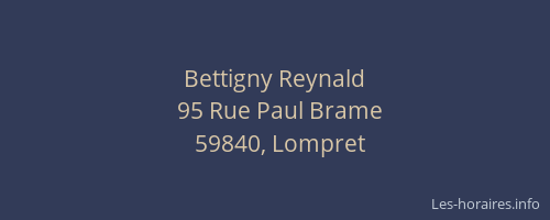 Bettigny Reynald
