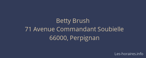 Betty Brush