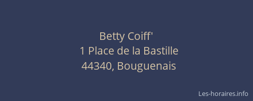 Betty Coiff'