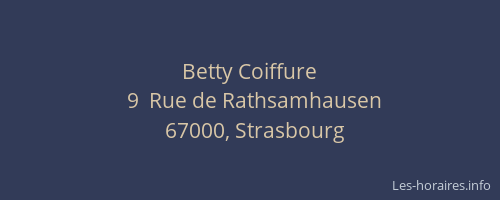 Betty Coiffure