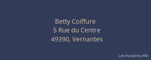 Betty Coiffure