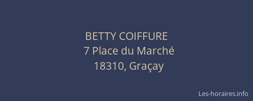 BETTY COIFFURE
