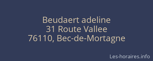 Beudaert adeline