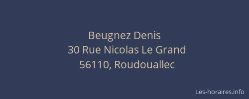 Beugnez Denis