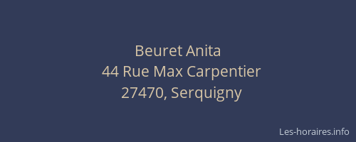 Beuret Anita