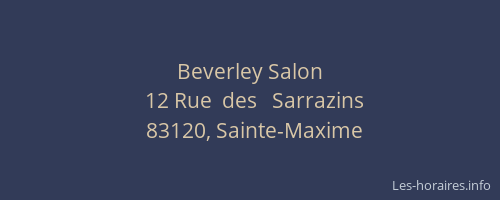 Beverley Salon