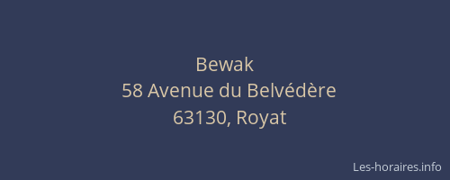Bewak