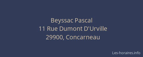 Beyssac Pascal