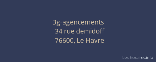 Bg-agencements