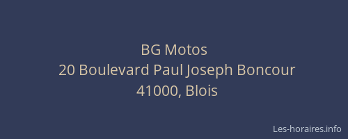 BG Motos