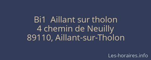 Bi1  Aillant sur tholon