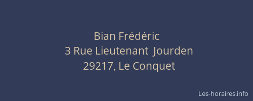 Bian Frédéric