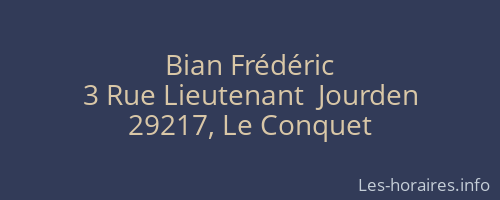 Bian Frédéric