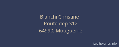 Bianchi Christine