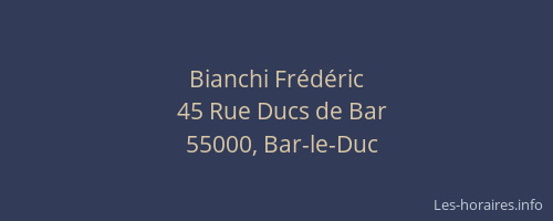 Bianchi Fr&eacute;d&eacute;ric