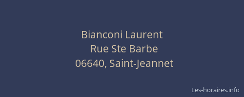 Bianconi Laurent
