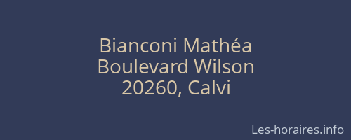 Bianconi Mathéa