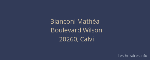 Bianconi Math&eacute;a