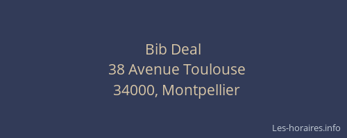 Bib Deal