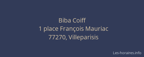 Biba Coiff
