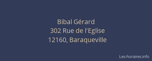 Bibal G&eacute;rard