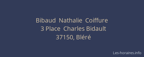 Bibaud  Nathalie  Coiffure
