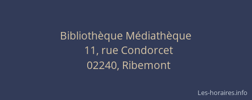 Bibliothèque Médiathèque