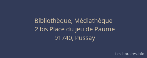 Bibliothèque, Médiathèque