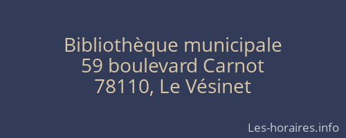 Bibliothèque municipale