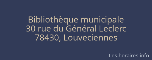 Bibliothèque municipale