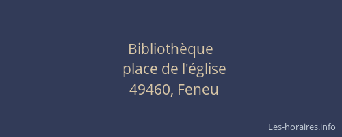 Bibliothèque