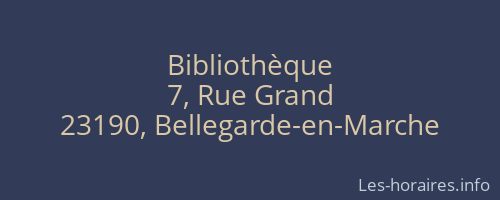 Bibliothèque