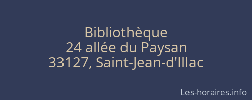 Bibliothèque