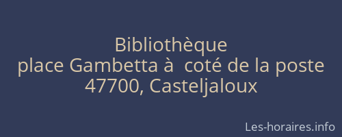 Bibliothèque