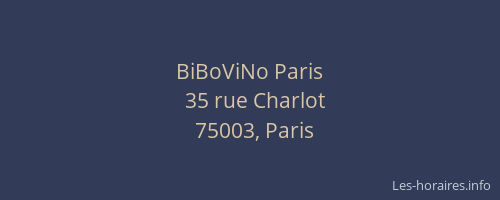 BiBoViNo Paris