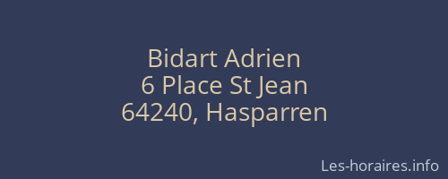 Bidart Adrien