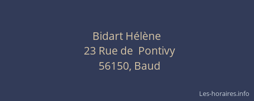 Bidart Hélène