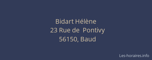 Bidart H&eacute;l&egrave;ne