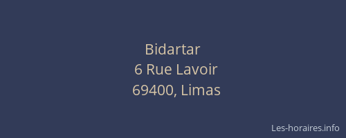 Bidartar