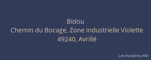 Bidou