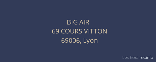 BIG AIR