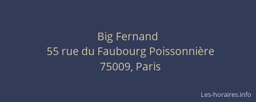 Big Fernand