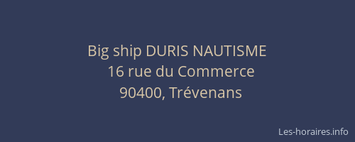 Big ship DURIS NAUTISME