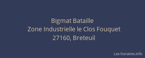 Bigmat Bataille