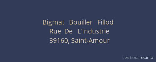Bigmat   Bouiller   Fillod