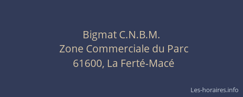 Bigmat C.N.B.M.