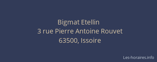 Bigmat Etellin