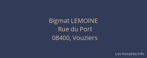 Bigmat LEMOINE
